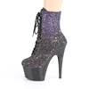 Pleaser - ADORE1020OMBG Bottes de plateforme, Pole dance chaussures - Chaussures de pole dance - Noir/Violet Product image